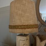 Lampe en pierre vintage