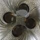 Cup, Art Deco salad bowl in smoked brown glass