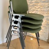DSC chairs 1965 by Giancarlo Pirelli edited by Castelli, Italy