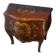 Commode de style louix xv en marqueterie