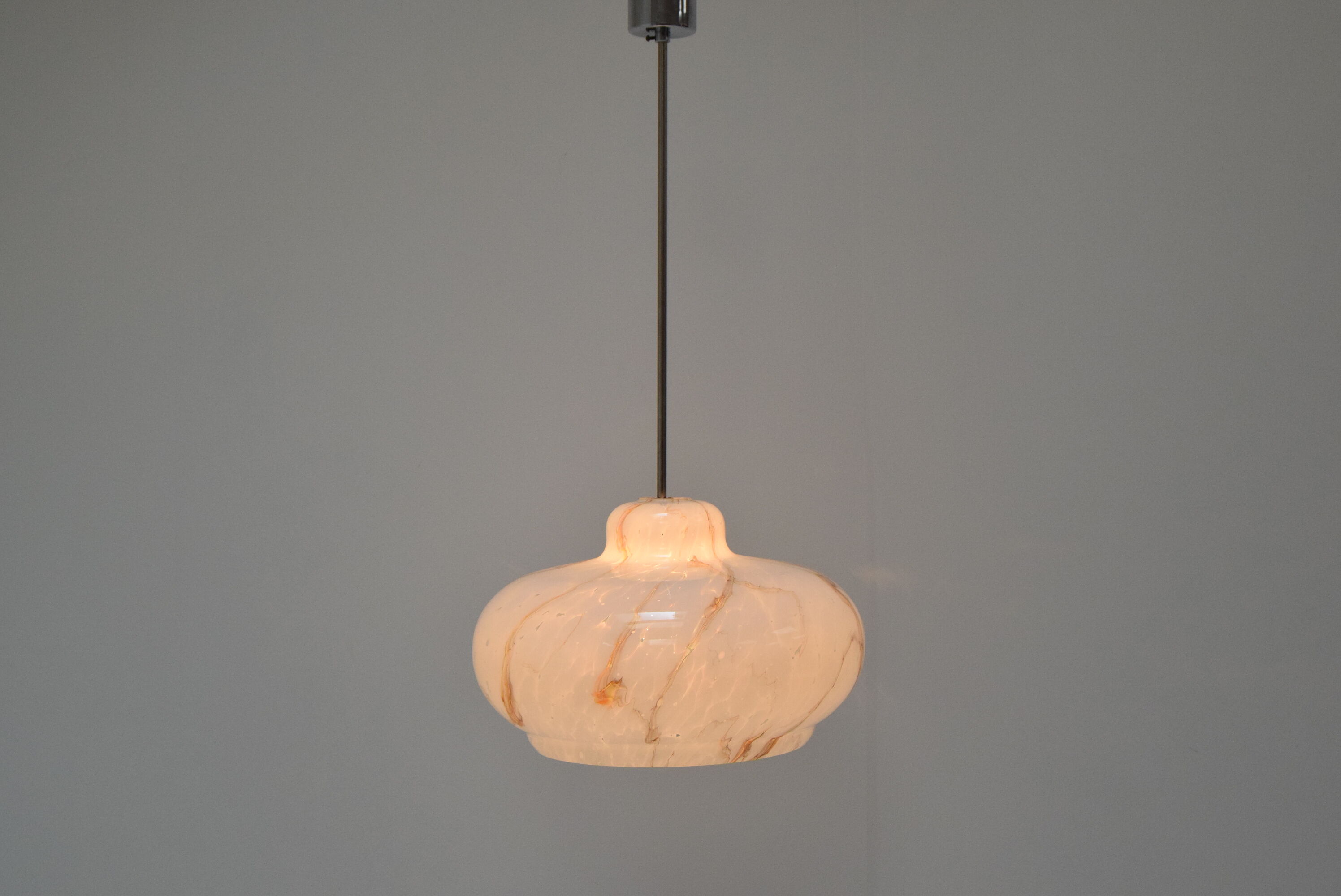 Mid-century glass pendant 1960's