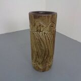 Large Brutalist Ceramic Umbrella Stand, Italy, 1960s