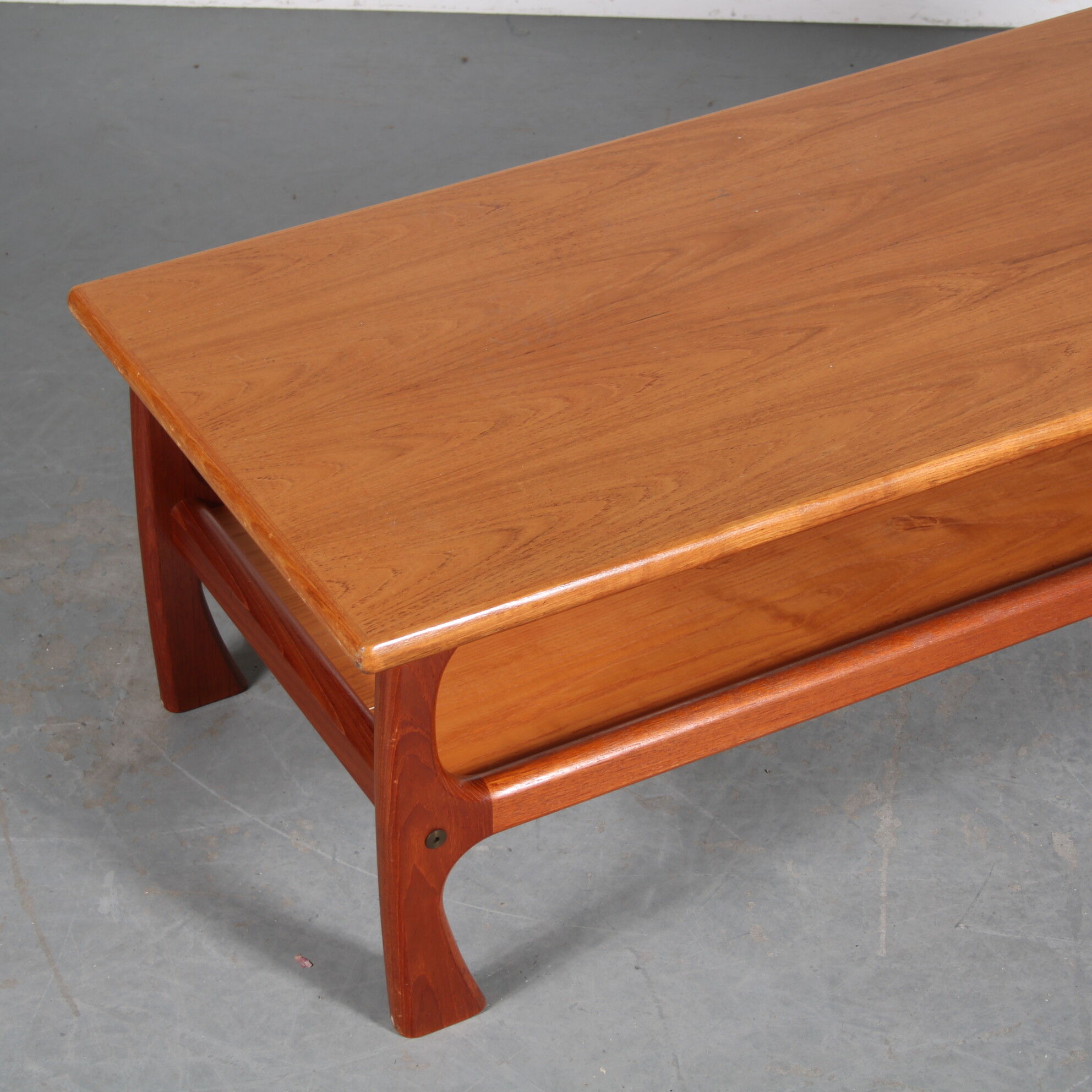 1960s scandinavian teak coffee table