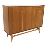 Scandinavian enfilade in teak and oak, Sweden, 1960.