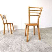 Chaises de salle à manger vintage scandinaves, 1970
