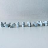 10 antique ceramic knife holders