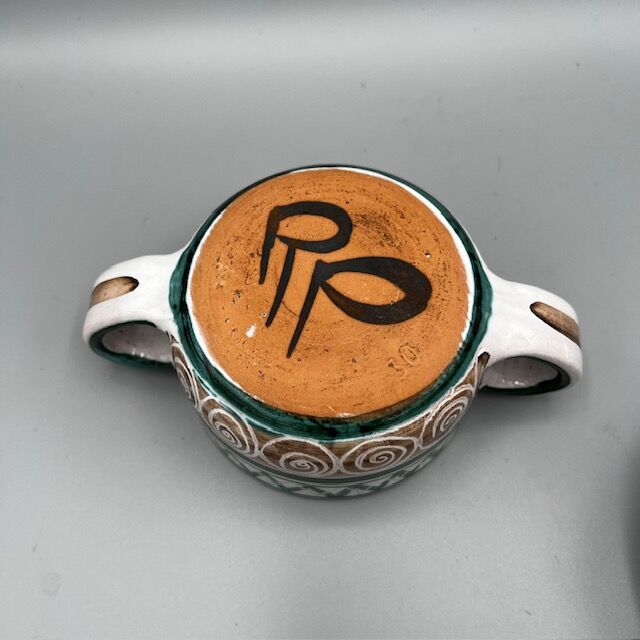 Ceramic covered Marmite Robert Picault Vallauris