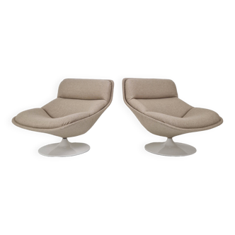 Set of 2 F517 Lounge Chairs by Geoffrey Harcourt for Artifort, 1970s