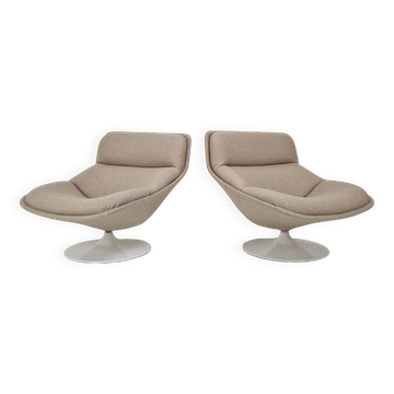 Set of 2 F517 Lounge Chairs by Geoffrey Harcourt for Artifort, 1970s