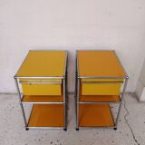Pair of USM Haller bedside