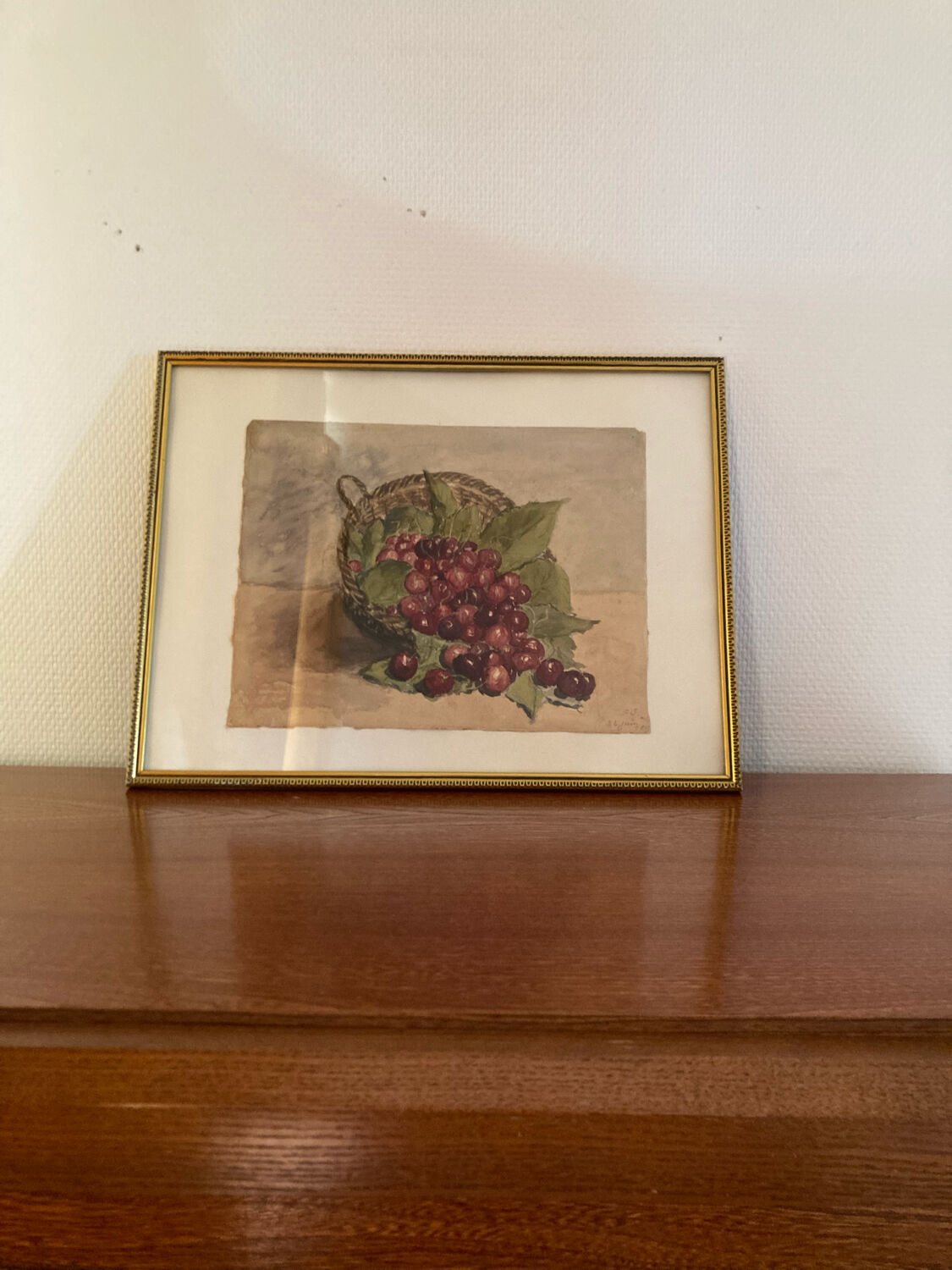 Watercolor still life