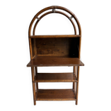 Rattan bookcase