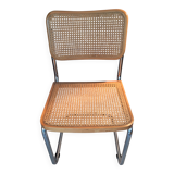 B32 chair by Marcel Breuer in beech, made in Italy circa 1980.