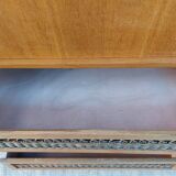 Secretary, drawers with wicker