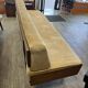 Daybed or Scandinavian bench in teak and steel from the 1970s.