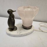 Penguin lamp from the 60s