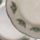 Lot of 6 porcelain dessert plates Badonviller "Richelieu"