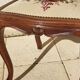 Antique Louis XV style chair in walnut