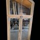 Eighteenth-century oak window mirror.