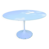 Authentic Eero Saarinen Tulip Coffee Table – White Laminate