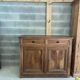 Buffet made of solid walnut