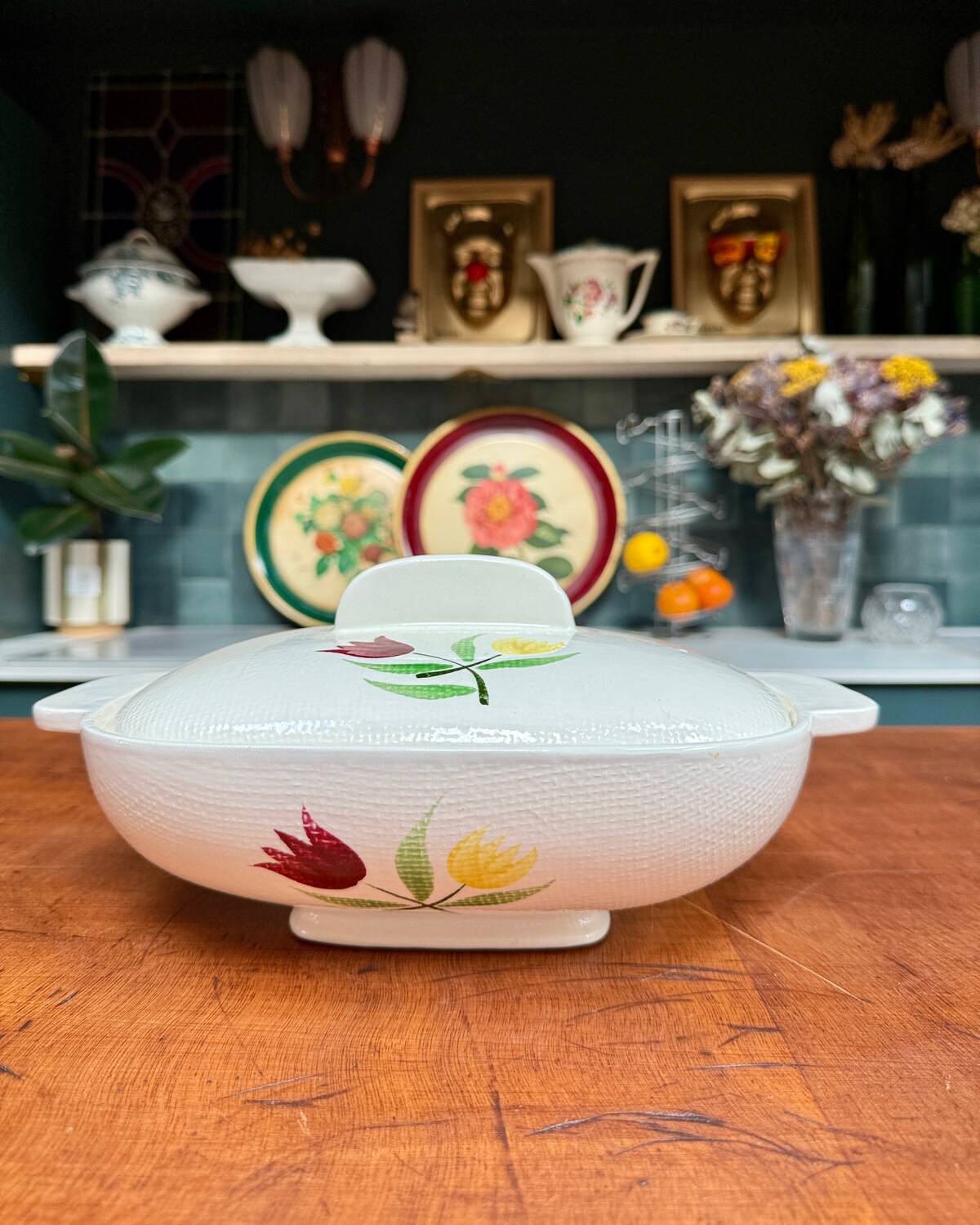 Soupière Salins Crocus