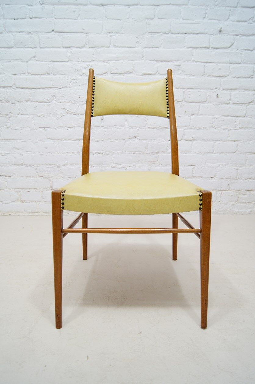 Mid-century Austrian dining chairs, 1950s, set of 6