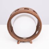 Round Ceramic Table lamp .1960s Germany