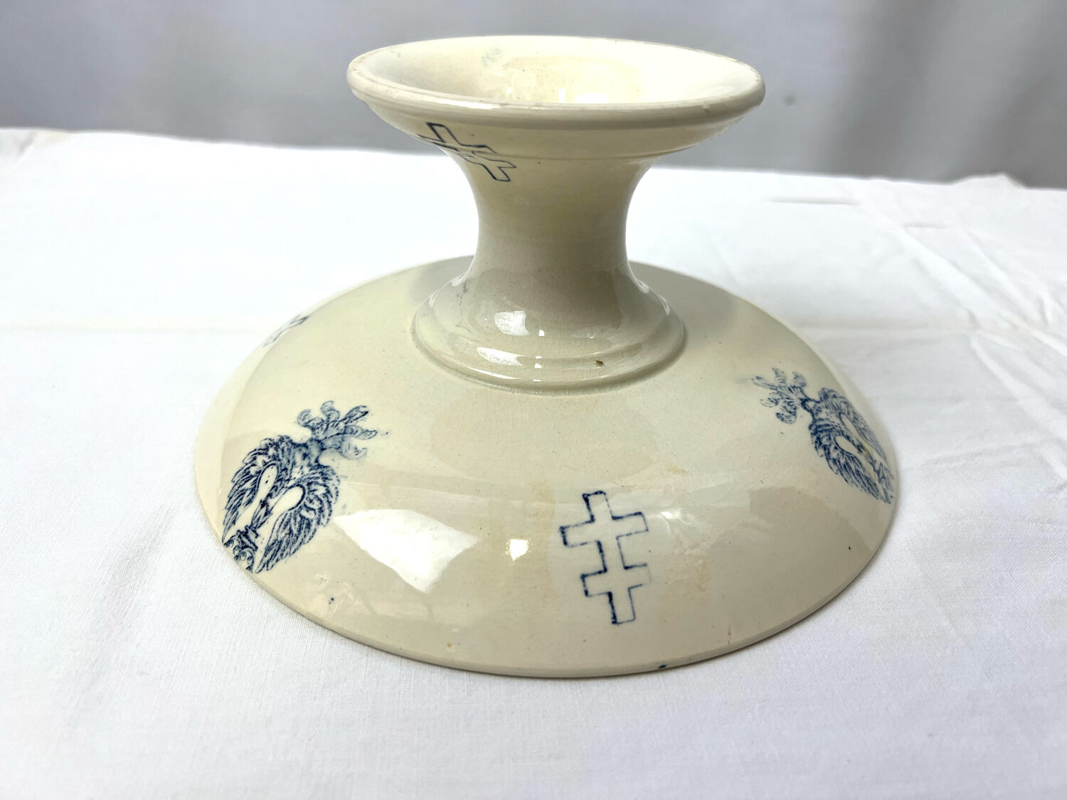 Standing Cup Luneville thistle and cross of Lorraine