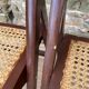 Vintage folding chairs wood and canning