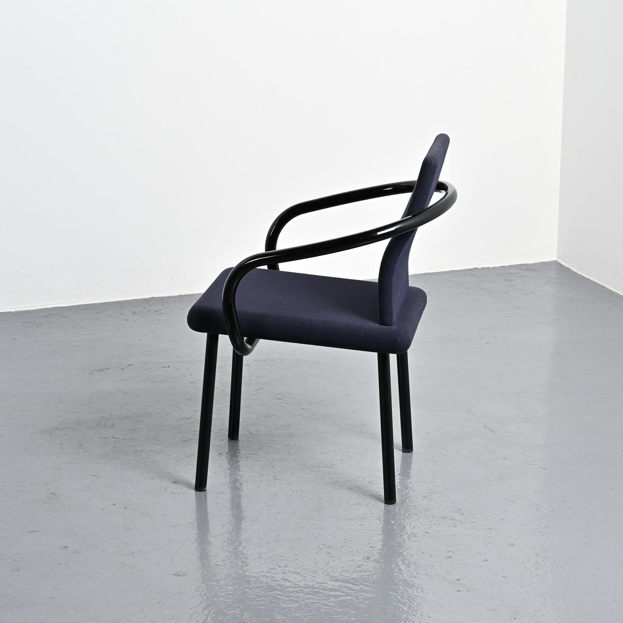 Mandarin armchair by Ettore Sottsass for Knoll, 1986