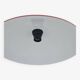 Enamelled sheet metal pendant light