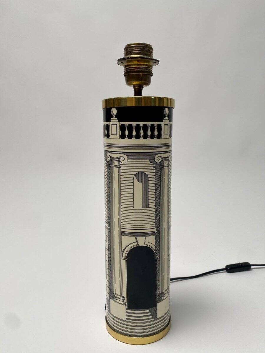 Architecture Table Lamp by Piero Fornasetti, Italy, 1980s