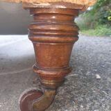 Large faauteuil crapaud  capitonnés