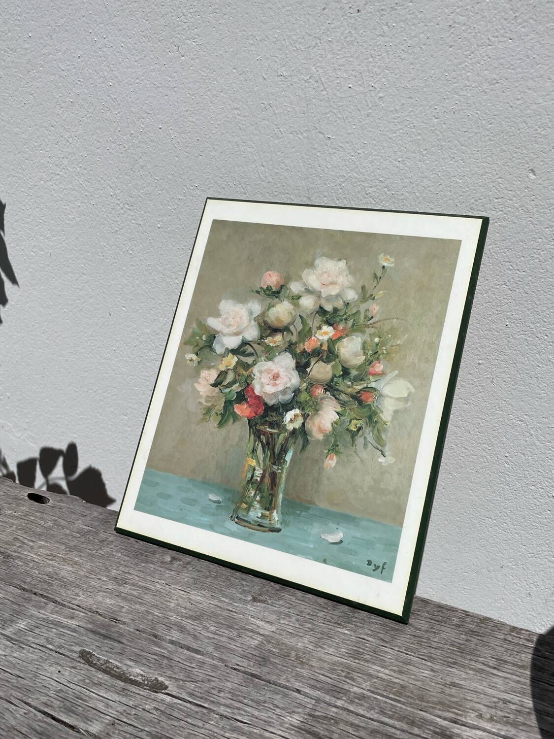 Museum painting reproduction bouquet