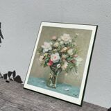 Museum painting reproduction bouquet
