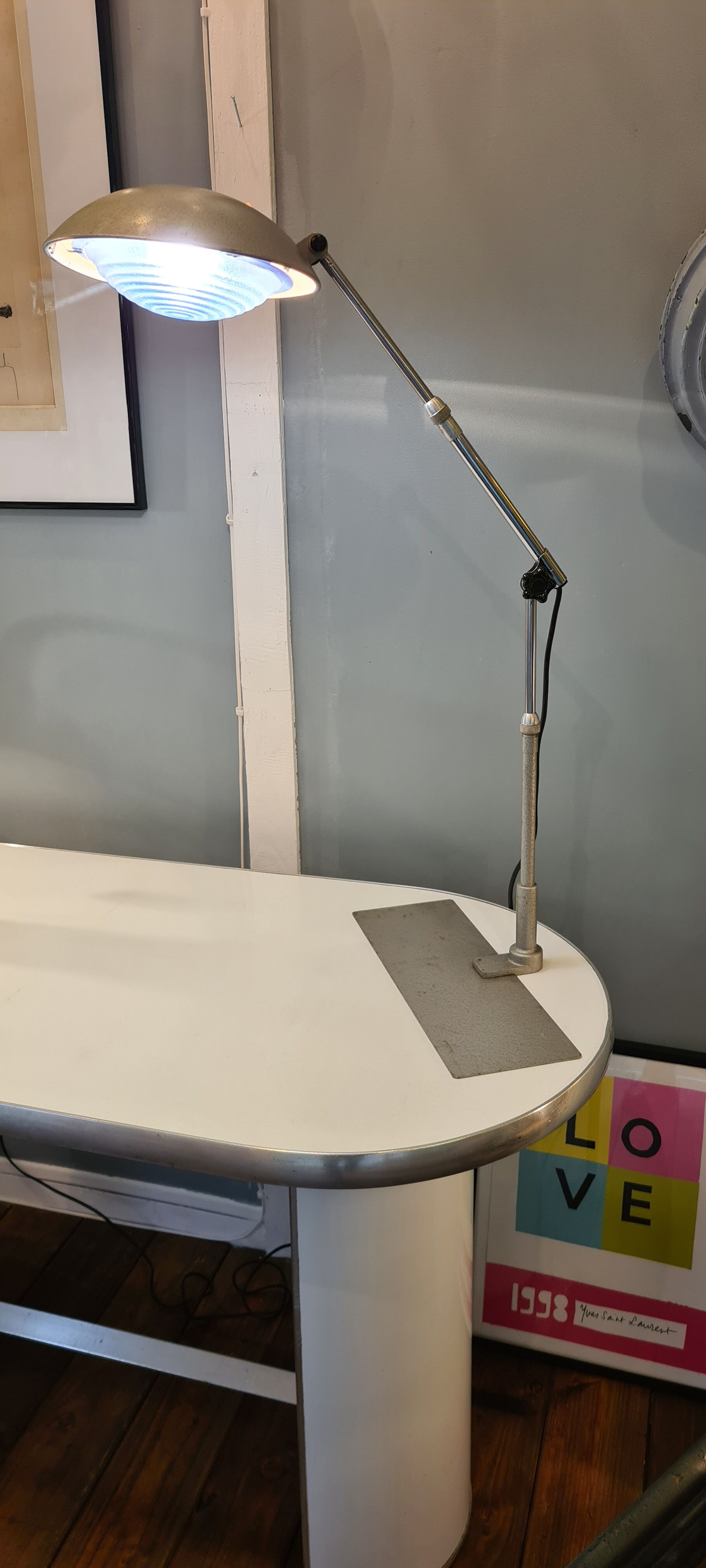 Desk lamp by Ferdinand Solere