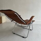 Authentic vintage reclining armchair