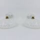 Art Deco porcelain wall lights