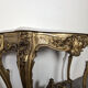 Gilded wooden console from the Napoleon III period