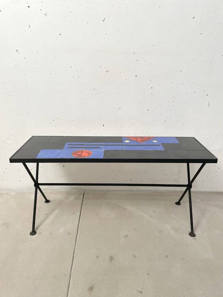 Ceramic side table, 1960s