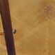 Enfilade of the 50s in oak and mahogany feet compass
