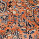 Handmade antique Persian Sarouk rug 4.1' x 6.7' (125cm x 204cm) 1920s