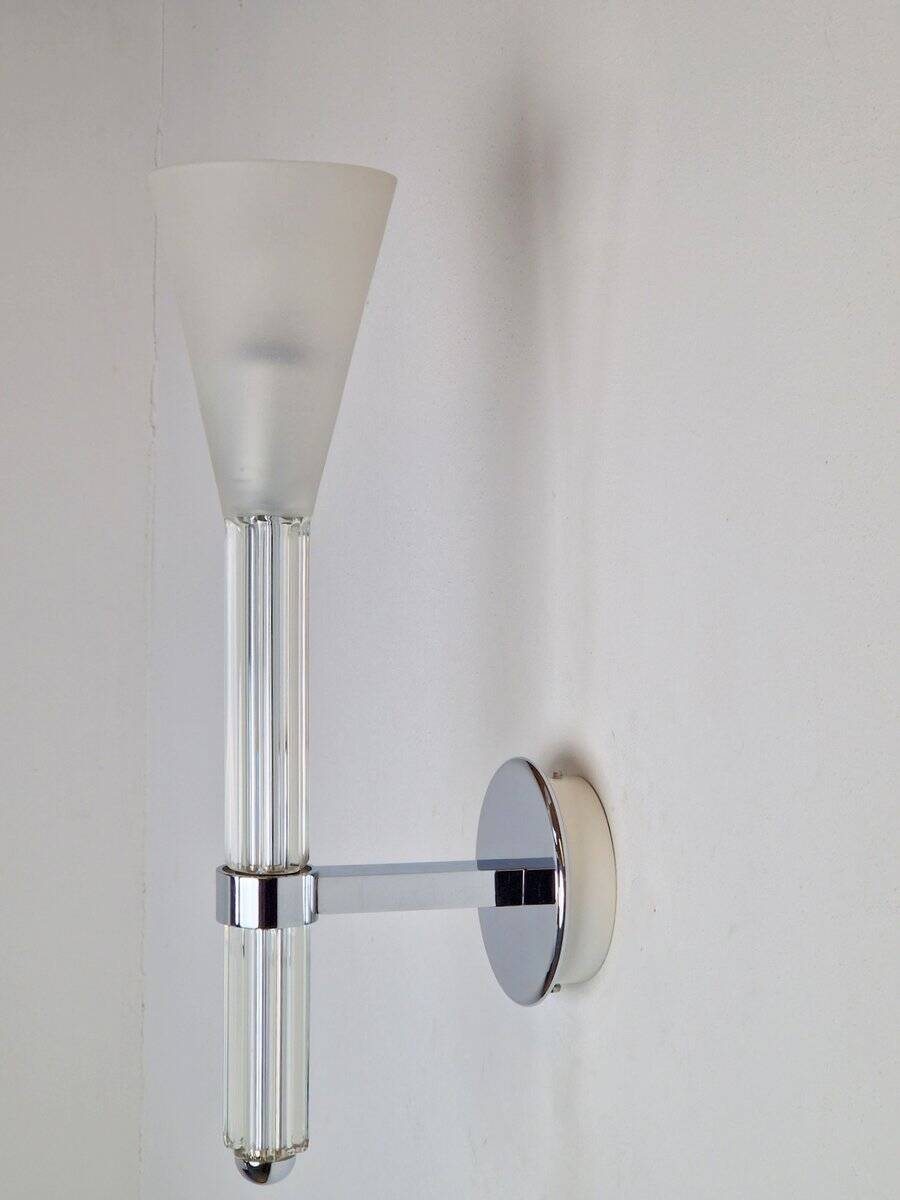 Ice 11 Wall Lamp by Elio Giudici for Lumen Center, 1980s