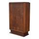 Art Deco mahogany wardrobe, signed A. Bicchierini, 1940s.