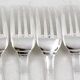 Christofle Atlas model, 10 dessert cutlery sets, 20 pieces, Art Deco, 17.8 cm