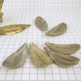 Flower brass ashtray