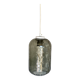 Vintage 1970 Murano glass cylindrical pendant light
