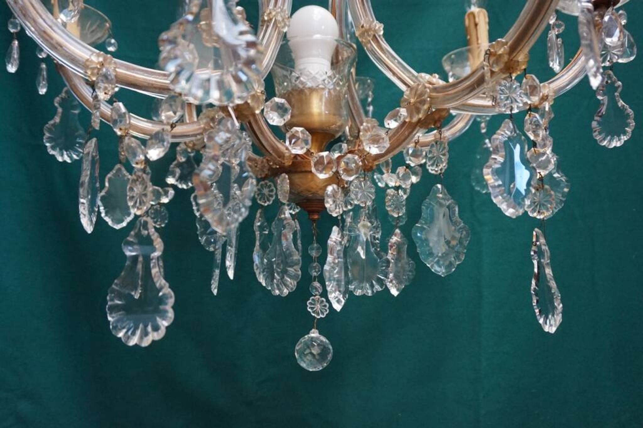 Lustre Maria Theresia - cristal, bronze.