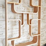 Ludvík Volák's wall from the 1960s, produced for the Czechoslovakian furniture factory Dřevopodnik Holešov